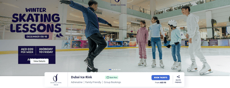 Emaar Entertainment Dubai Ice Rink
