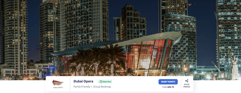 Emaar Entertainment Dubai Opera