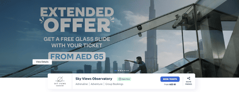 Emaar Entertainment Sky Views Observatory