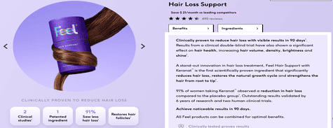 Feel Hair Support