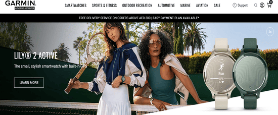 Garmin Website