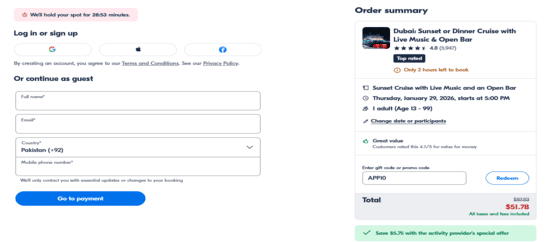 Apply GetYourGuide Code Now!
