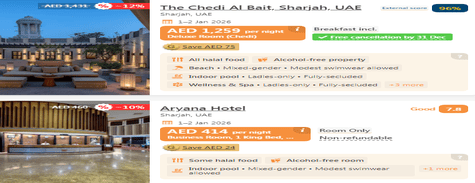 Halalbooking Sharjah