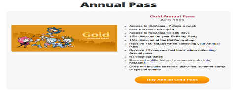 KidZania Annual Pass