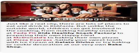 KidZania Food & Beverages