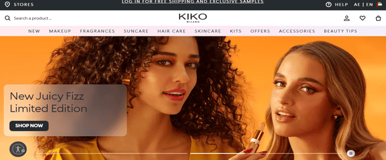 KIKO Milano Website