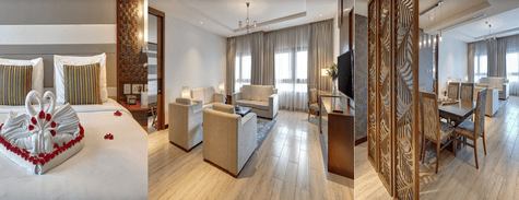 Metropolitan Hotel Dubai Deluxe Suite