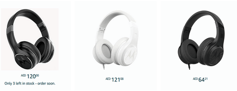 Motorola Headphones 