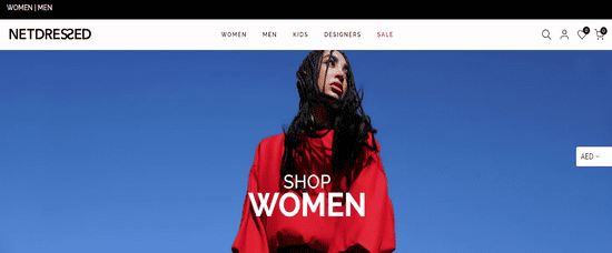 Netdressed Website