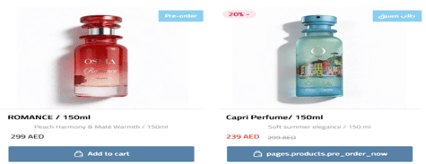 Osma Perfumes Unisex