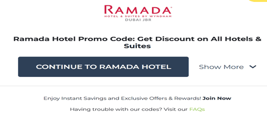 Copy Ramada Hotel & Suites Discount Code