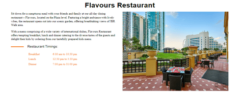 Ramada Hotel & Suites Dining