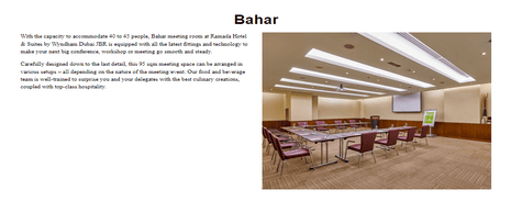 Ramada Hotel & Suites Meeting & Events
