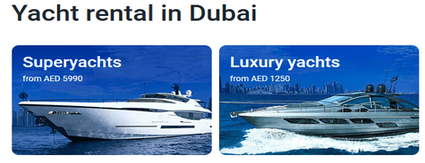 Renty.ae Yachts