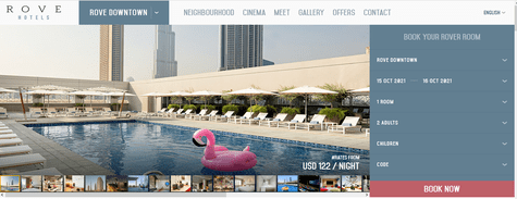 Rove Hotels Rove Downtown