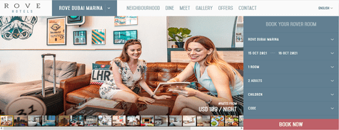 Rove Hotels Rove Dubai Marina