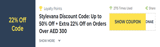 Stylevana Show Coupon