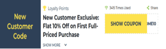 TheDoubleF Show Coupon