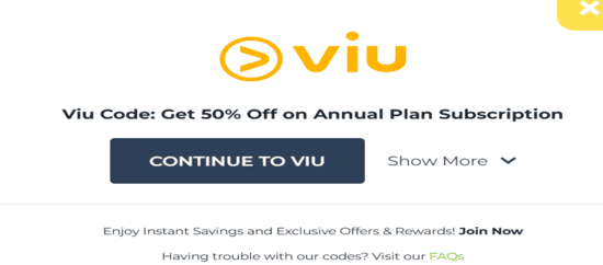 Viu Copy Code