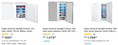 Super General Freezers