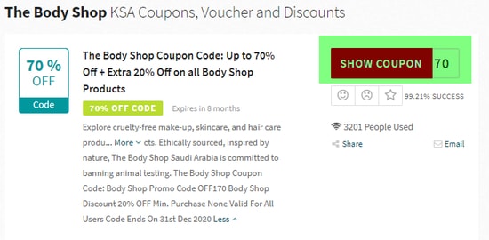 Body Shop Discount