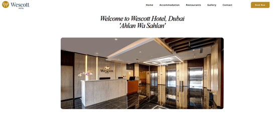 Wescott Hotel Official Website